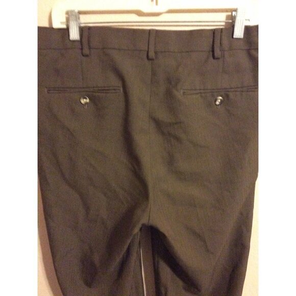 Croft & Barrow Classic Fit Dress Pants Mens 34x29 Pleated Straight Leg Cuffed - Picture 11 of 11